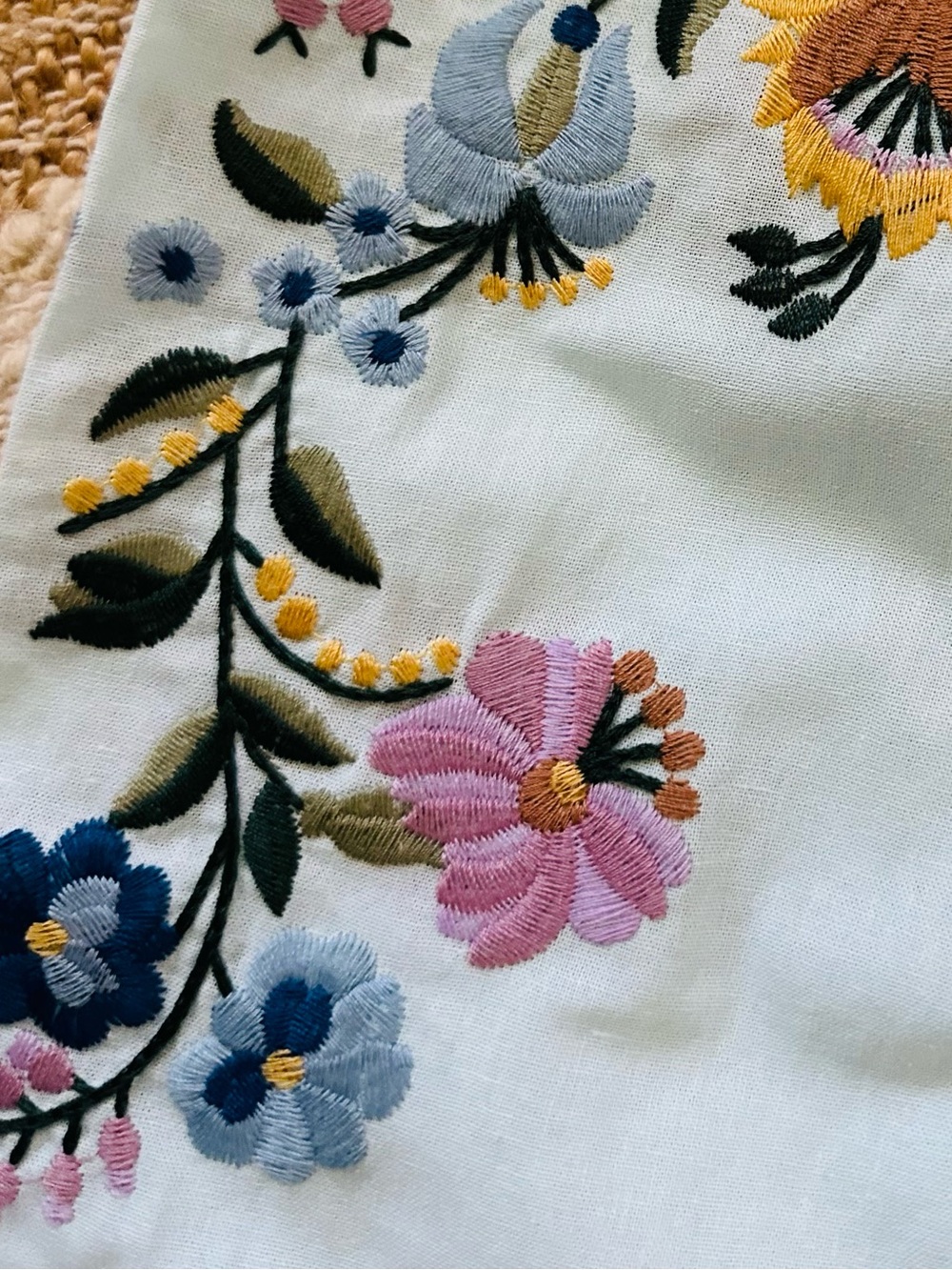 Darling! Summer Embroidered Short Sets Scallop Crochet Lace Sz S M L Tuckernuck - Picture 6 of 7